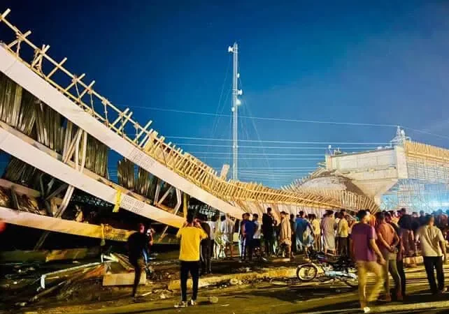 أوامر توقيف بحق ضابط مرور و5 مهندسين على خلفية انهيار مجسر العطيشي في كربلاء