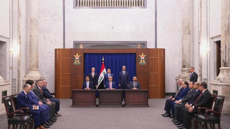 السوداني يرعى توقيع اتفاقية مبادئ بين وزارة النفط وشركة إكسون موبيل الأميركية