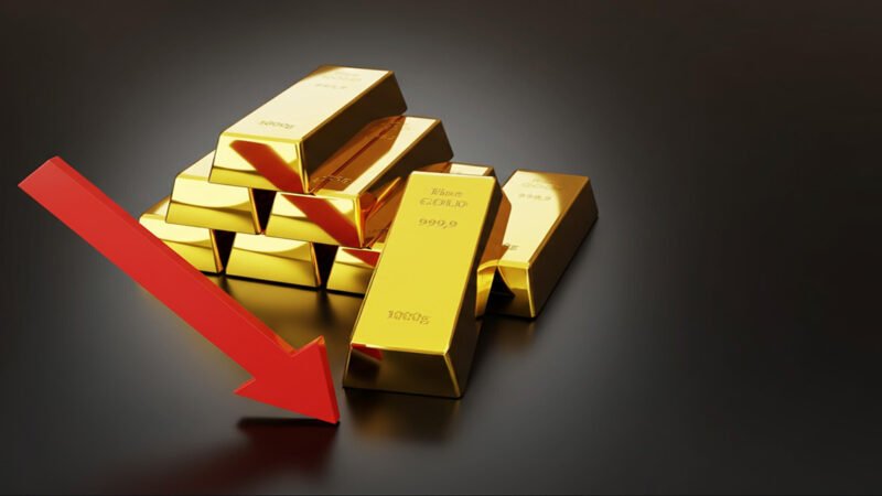 الذهب يفقد 2.5 تريليون دولار من قيمته السوقية خلال يومين فقط!
