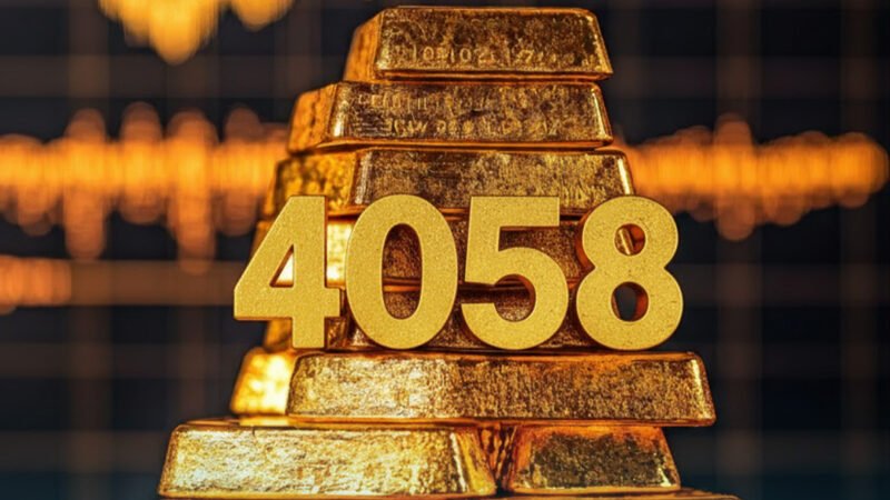 الذهب يرتفع فوق 4058 دولارًا للأونصة بفعل التوترات وتوقعات خفض الفائدة