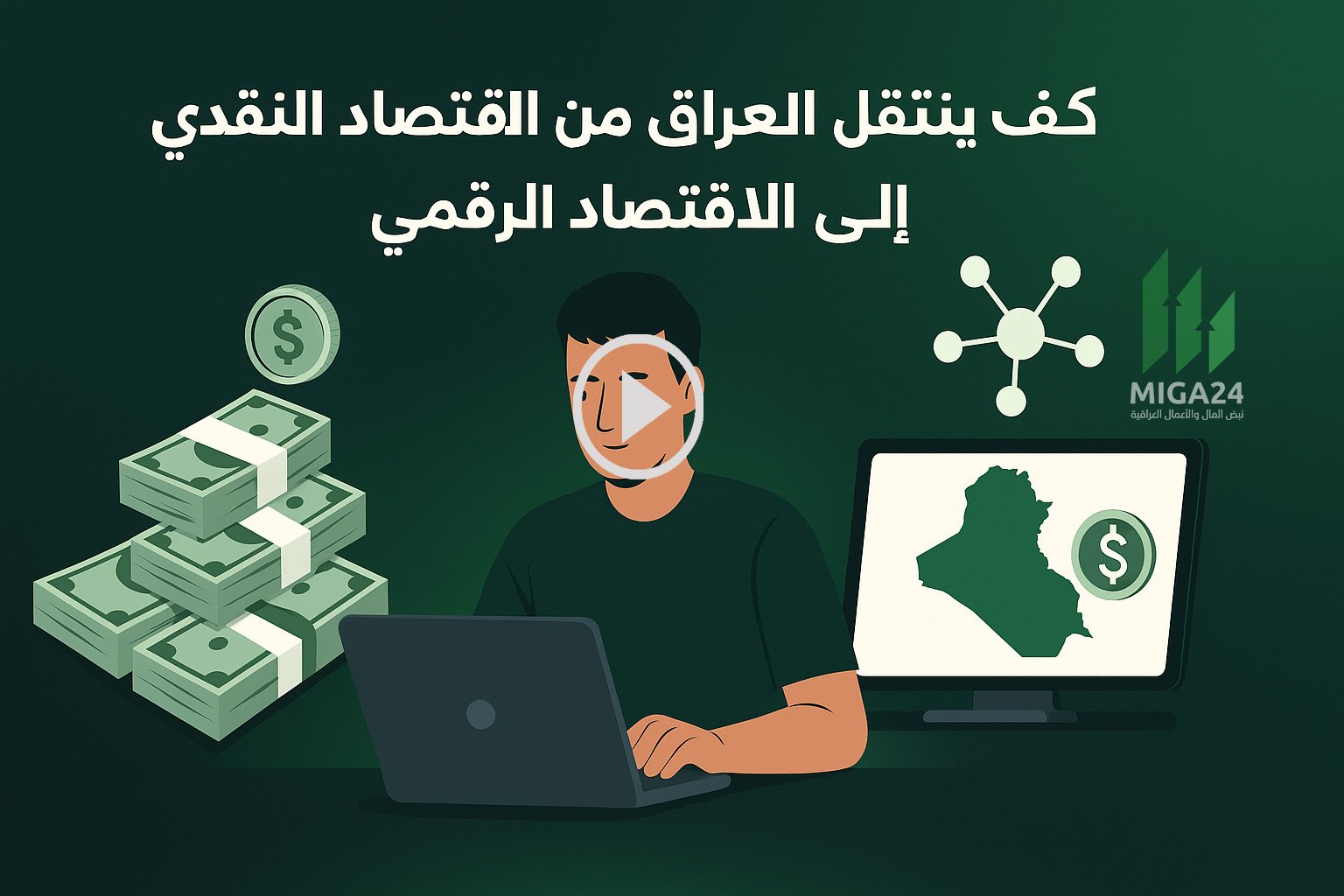 كيف ينتقل العراق من الاقتصاد النقدي الى الاقتصاد الرقمي