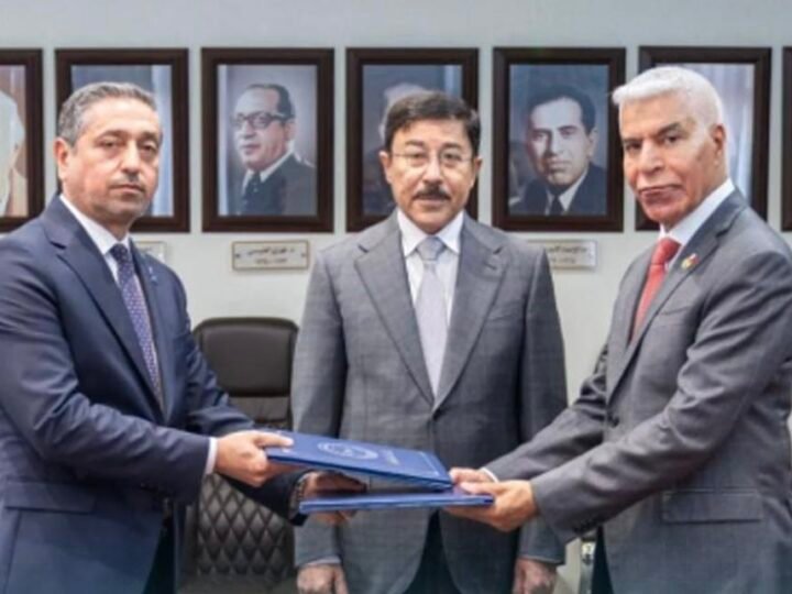 البنك المركزي العراقي يوقّع اتفاقية تعاون مع بنك الكويت الوطني – البحرين