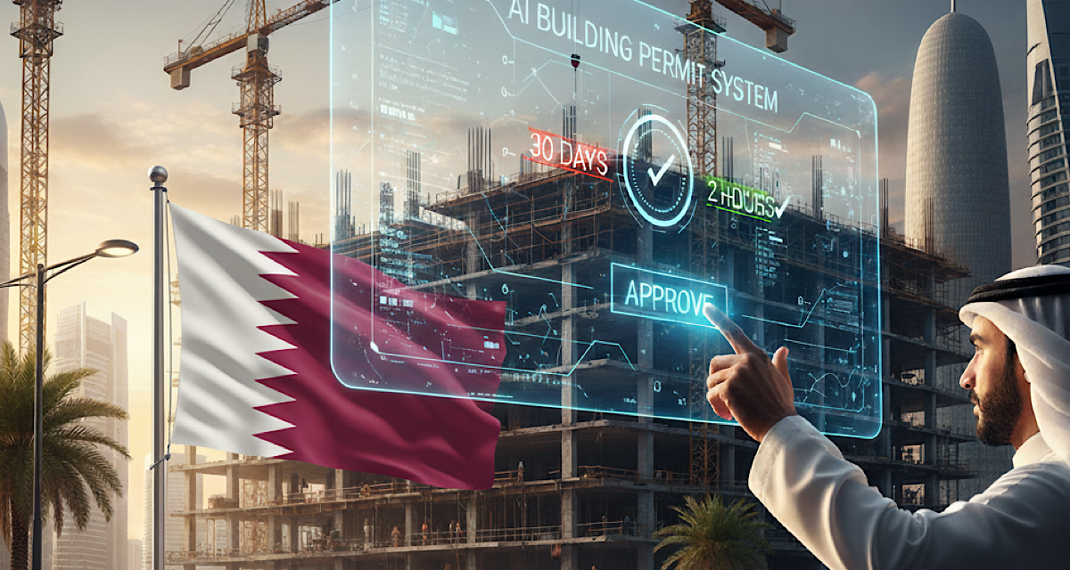 قطر تطلق نظام ذكاء اصطناعي يُصدر تراخيص البناء خلال ساعتين فقط