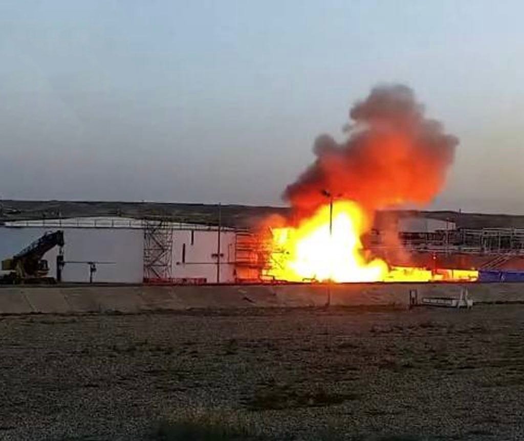 وزارتا الثروات الطبيعية والكهرباء بكردستان: توقف ضخ الغاز بالكامل من حقل كورمور بعد الهجوم