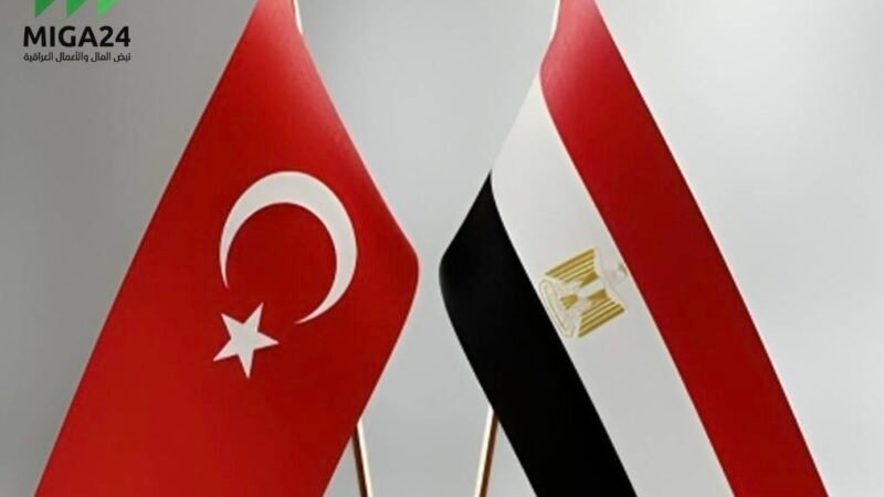 مصر وتركيا ترفعان حجم التبادل التجاري بينهما إلى 15 مليار دولار