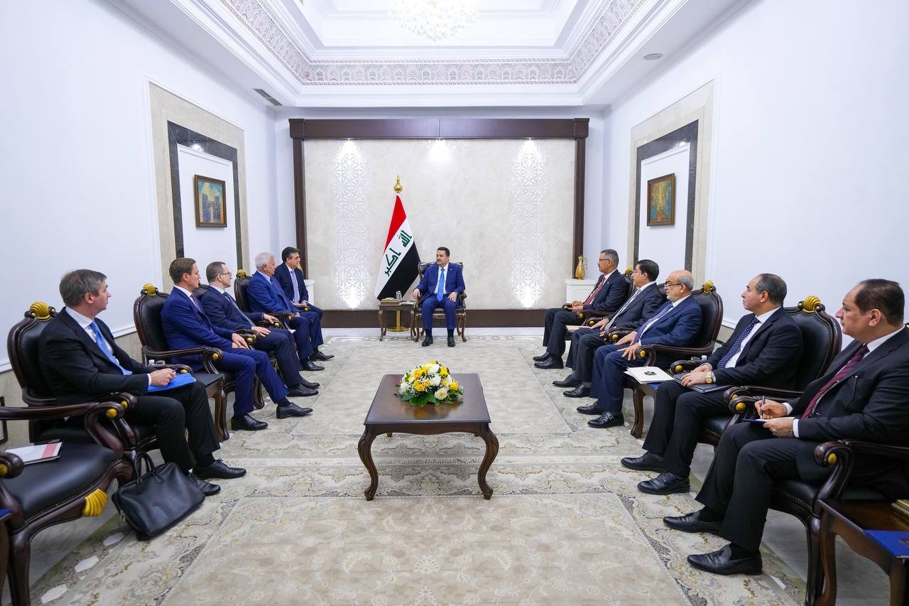 السوداني يبحث مع “لوك أويل” الروسية حلولًا لضمان استقرار إنتاج النفط في العراق