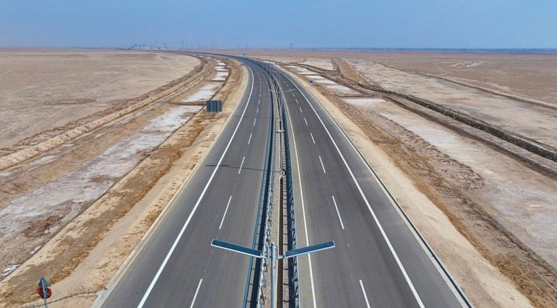 افتتاح المقطع الأول من طريق التنمية الرابط بين ميناء الفاو وسفوان