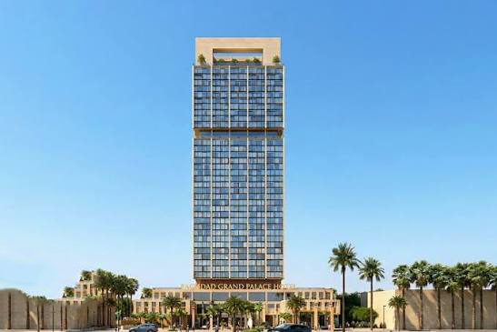 انطلاق مشروع فندق بغداد غراند بالاس كأعلى برج فندقي في العراق.