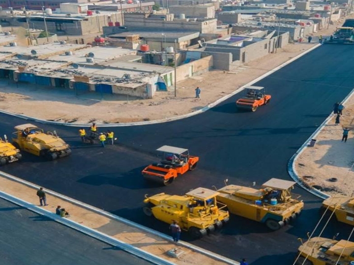 شركة النرجس تتهم جهات بعرقلة مشروع البنى التحتية في الزبير وعدم صرف مستحقاتها.