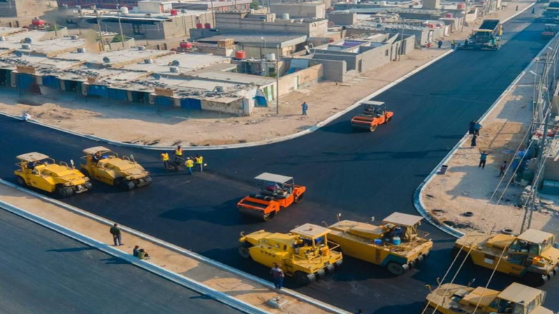 شركة النرجس تتهم جهات بعرقلة مشروع البنى التحتية في الزبير وعدم صرف مستحقاتها.