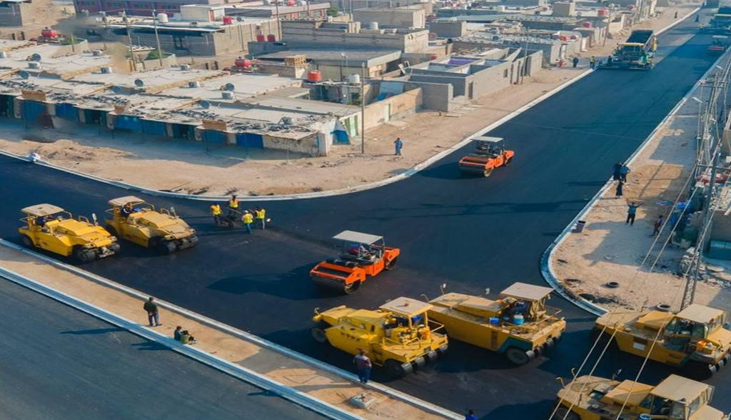 شركة النرجس تتهم جهات بعرقلة مشروع البنى التحتية في الزبير وعدم صرف مستحقاتها.