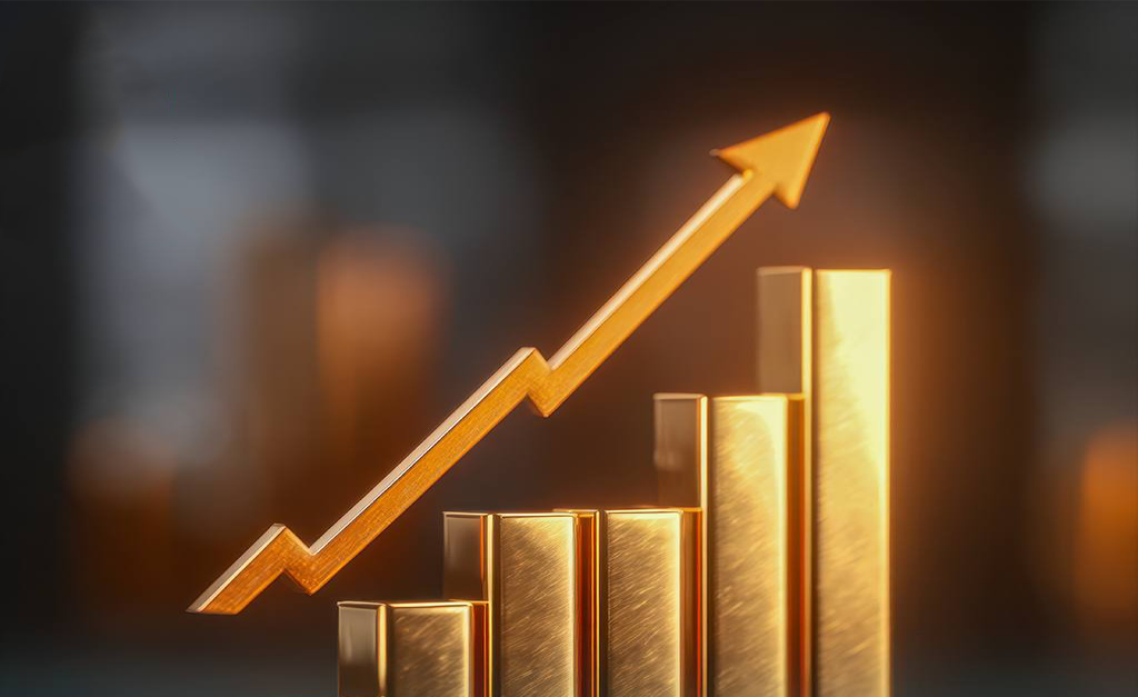 الذهب يقفز إلى قمة تاريخية جديدة عند 4976.59 دولاراً للأونصة.