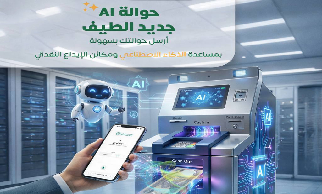 مصرف الطيف الإسلامي يطلق خدمة إرسال الحوالات عبر مكالمة صوتية مدعومة بالذكاء الاصطناعي.