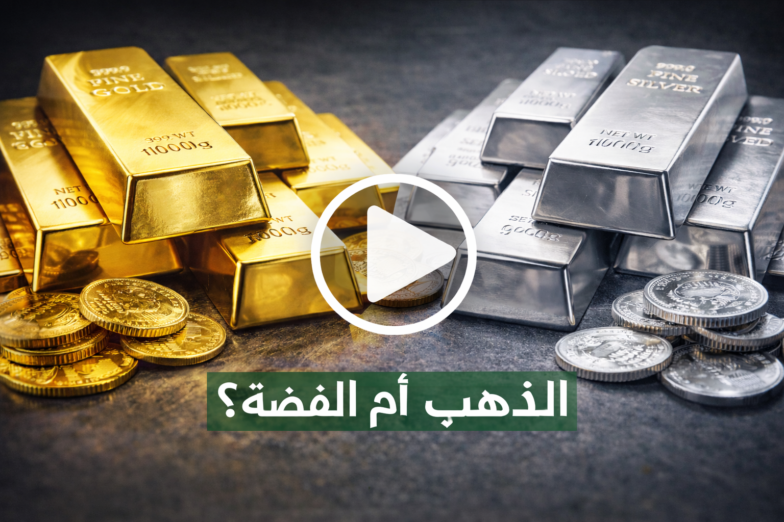 الذهب ام الفضة ؟ ماهو الافضل للاستثمار ؟
