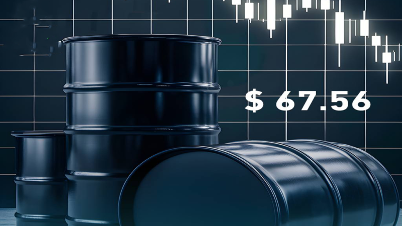 أسعار النفط تسجل 67.56 دولاراً للبرميل.