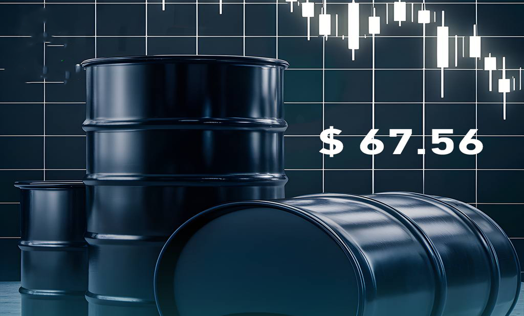 أسعار النفط تسجل 67.56 دولاراً للبرميل.