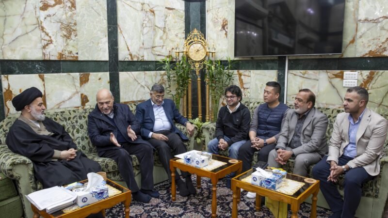 السيد أحمد الصافي يستقبل وفد شركة سيتي فارما الباكستانية المتخصصة بالأدوية.